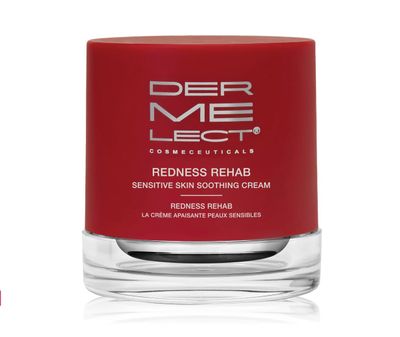 Dermelect Redness Rehab Sensitive Skin Soothing Cream for Face - Calming, Hydrating Treatment with Jojoba Extract, Shea Butter Allantoin for Redness, Dryness Discomfort, Gluten-Free, 1.7 oz