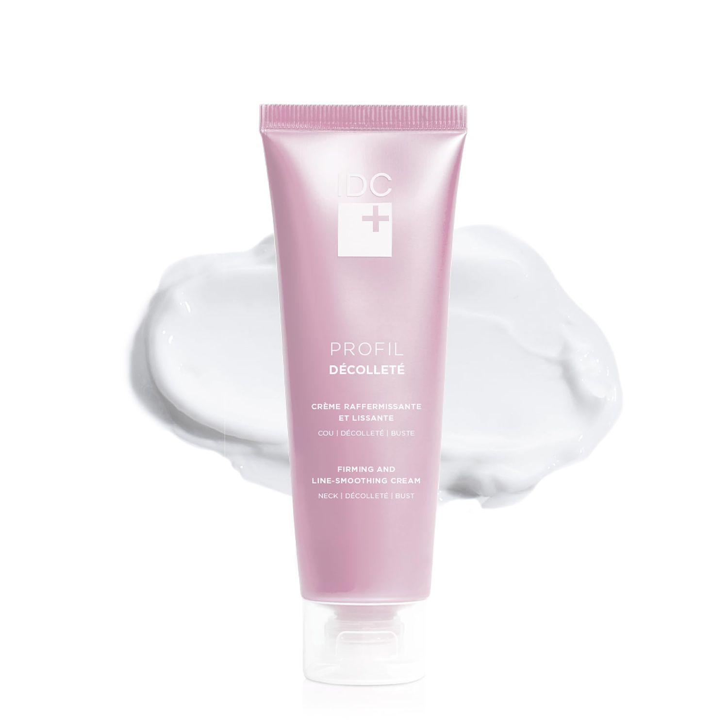 IDC Dermo Profil D collet Cream for Neck And D collet - 2.7 fl oz - Vegan Anti Aging Neck And Decollete Firming And Lifting Cream for Women - Breast Lift Peptide Complex Cream for Tightening