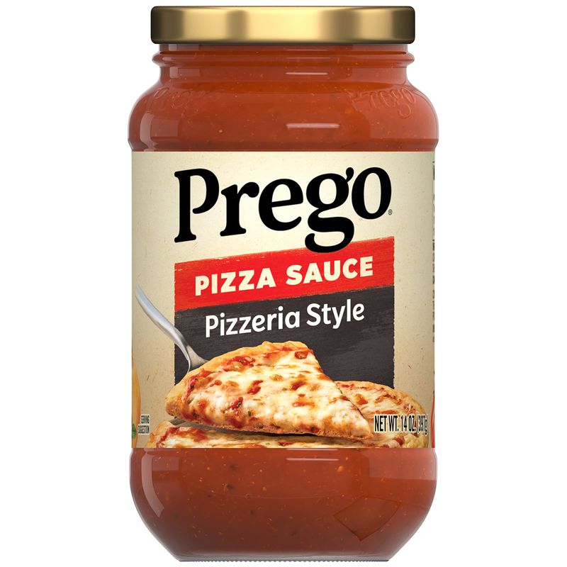 Prego Pizzeria Style Pizza Sauce, 14 OZ Jar