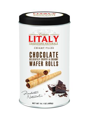 Litaly Chocolate Wafer Rolls, 14.1 oz