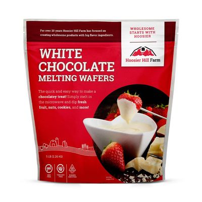 Hoosier Hill Farm White Melting Wafers, 5LB (Pack of 1)