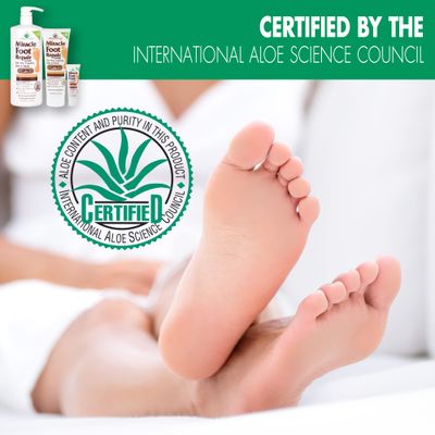 Miracle Foot Repair Cream, 8 oz 1 oz Miracle Hand Repair, Healing Aloe Vera Lotions for Dry, Cracked Hands and Feet (8 oz Foot Cream 1 oz Hand Cream)