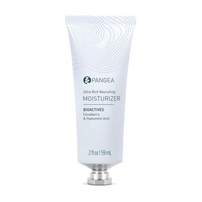 Pangea Organics - Natural Cloudberry Hyaluronic Acid Ultra Rich Nourishing Moisturizer Vegan, Non-Toxic, Sustainable Clean Beauty (Aluminum Tube, 2 oz 59 ml)