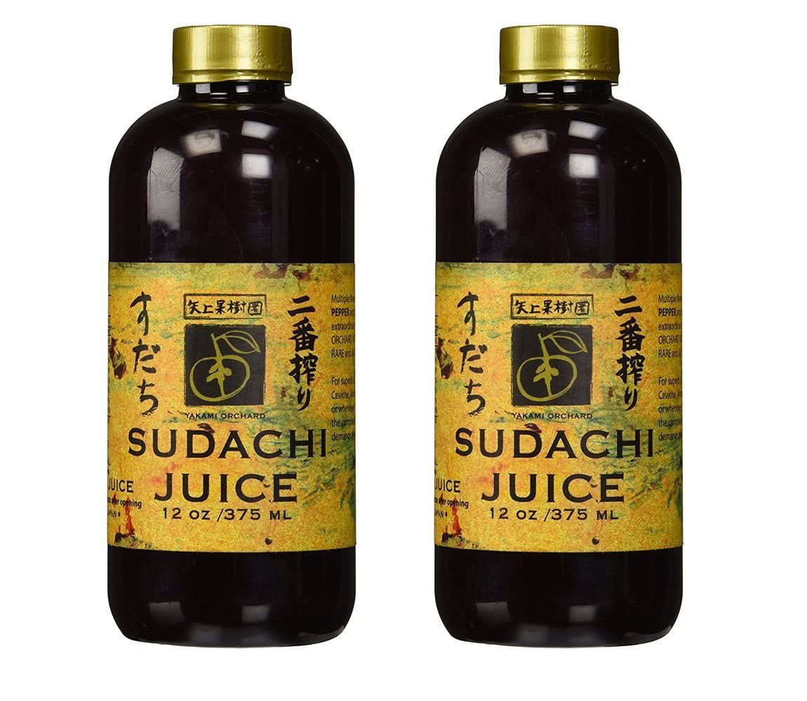 Yakami Orchard 100 Pure Japanese Sudachi Juice, 12 Ounce (Pack of 2)