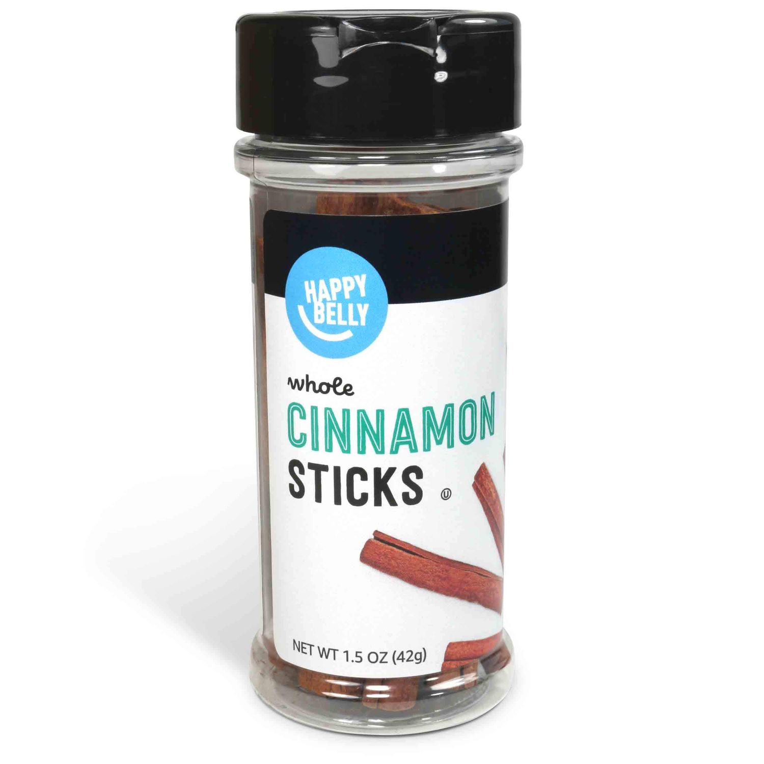 Amazon Brand - Happy Belly Cinnamon Sticks, Whole, 1.5 ounce (Pack of 1)