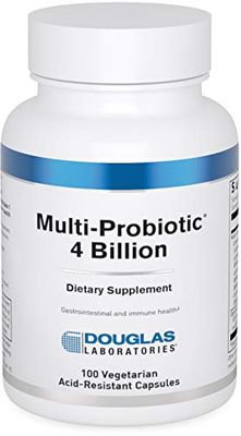 Douglas Laboratories Multi-Probiotic 4 Billion Support for Gastrointestinal and Immune Health 100 Capsules