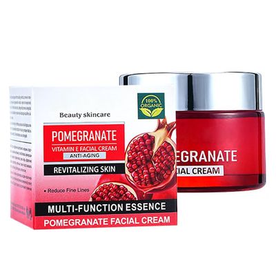 AICHUN BEAUTY Pomegranate Vitamin E Facial Cream Anti-Aging Revitalizing Skin Nourishing Face Skin Reduce Fine Lines 50g 1.69fl.oz