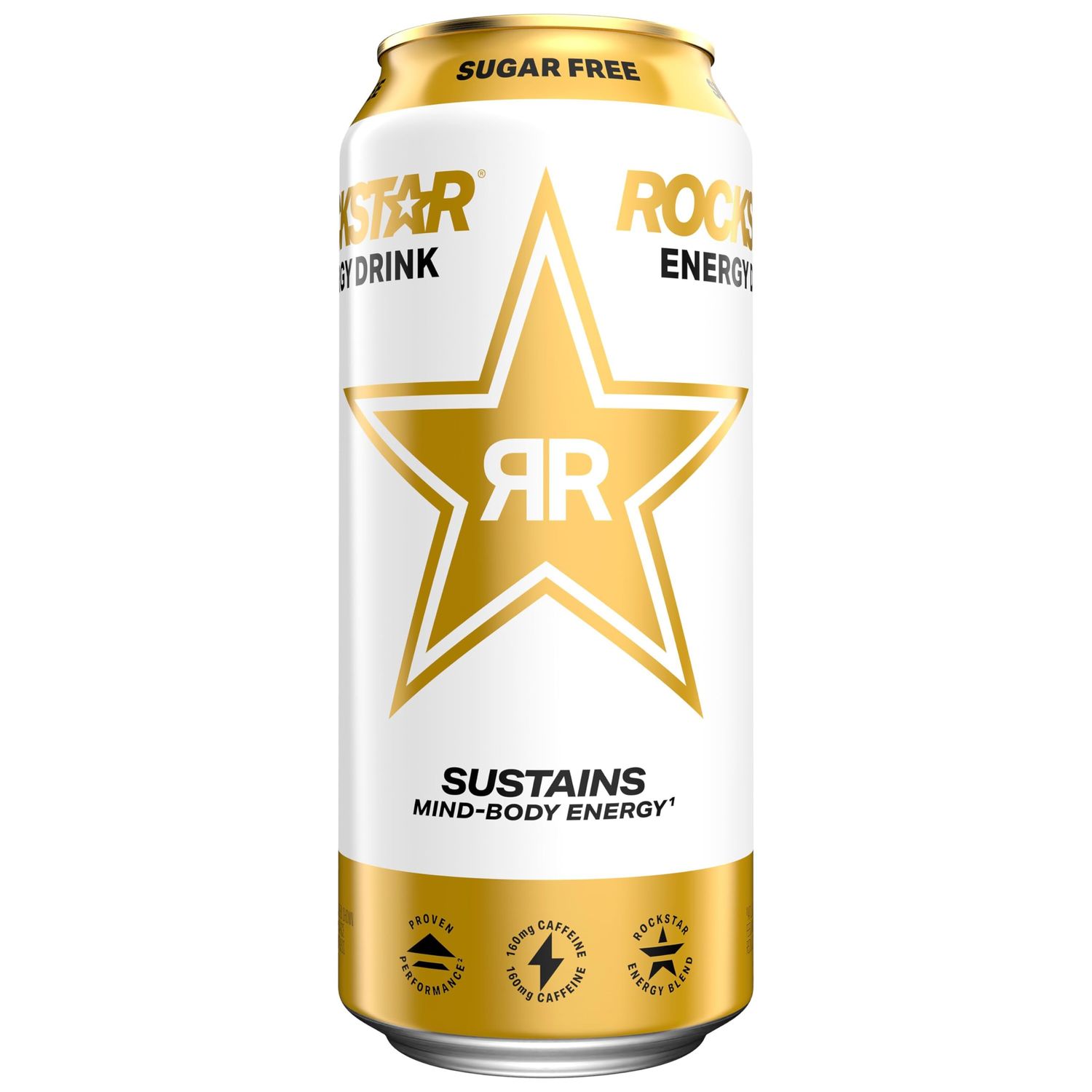 Rockstar Energy Drink, Sugar Free, 16 Fl Oz Can