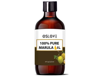 Oslove Organics 100 Pure Virgin Marula Oil 4oz Natural and Cold pressed Use for skin and hair Anti-aging and softening for skin