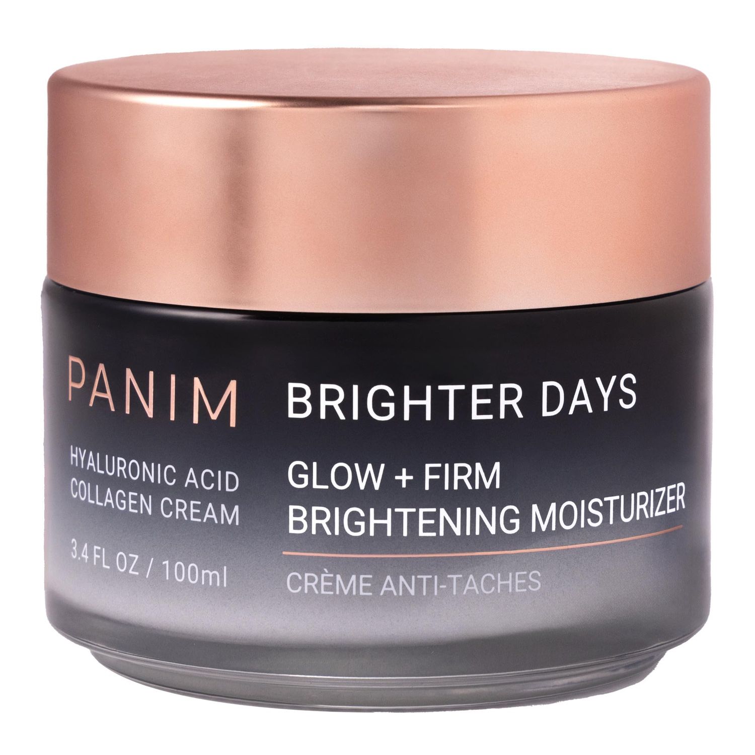 PANIM Brighter Days Collagen Cream for Face - Anti-Aging Face Cream with Marine Collagen, Hyaluronic Acid, Niacinamide. Firms Brightens, Fades Dark Spots, Wrinkles, Dull Skin 3.4 fl oz