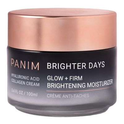 PANIM Brighter Days Collagen Cream for Face - Anti-Aging Face Cream with Marine Collagen, Hyaluronic Acid, Niacinamide. Firms Brightens, Fades Dark Spots, Wrinkles, Dull Skin 3.4 fl oz