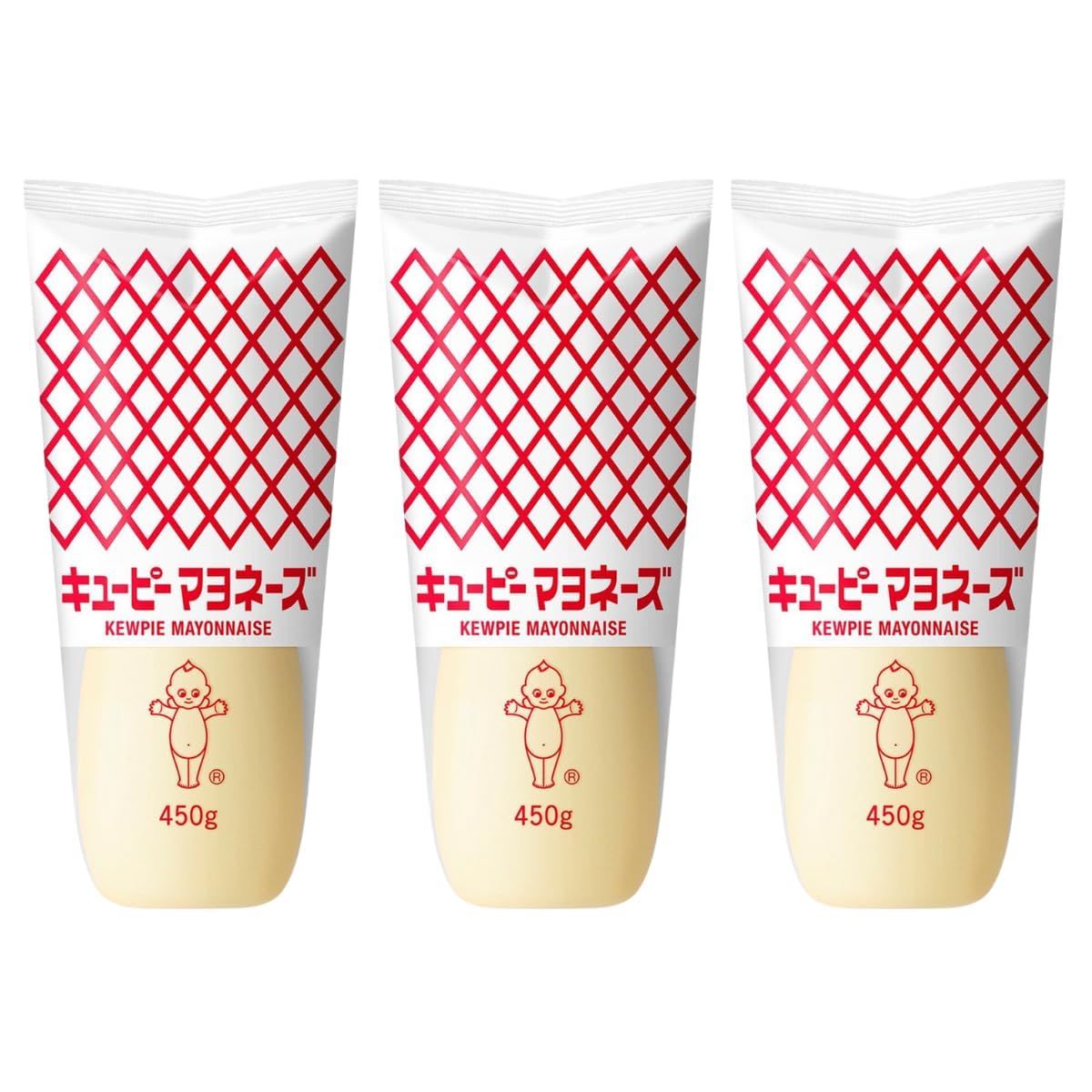 Japanese Mayonnaise - Squeeze Bottle, Family Size Pack - 15.78oz. (Pack of 3)