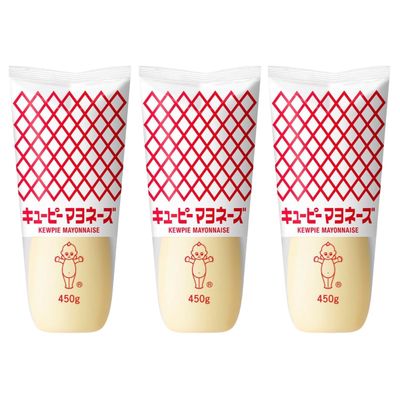 Japanese Mayonnaise - Squeeze Bottle, Family Size Pack - 15.78oz. (Pack of 3)