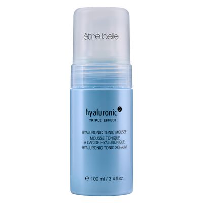 tre belle Hyaluronic Triple Effect Tonic Mousse Hydrating Face Toner Foam with Hyaluronic Acid, Witch Hazel, Tiger Grass Kiwi Extract for All Skin Types Sooth Refresh Skin, 100 ml 3.4 Fl Oz