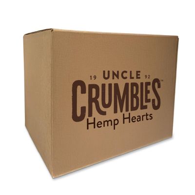 Uncle Crumbles Granola Bulk Box, Hemp Hearts - Gluten Free, Kosher, Non-GMO - Oat Cereal for Restaurants, Food Service, and Events - 25lb Box