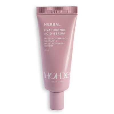 HOHDE Herbal Hyaluronic Acid Serum for Face - Hydrating Anti-Aging, Natural Organic Ingredients, Plumping Moisturizing, Suitable for All Skin Types 20ml