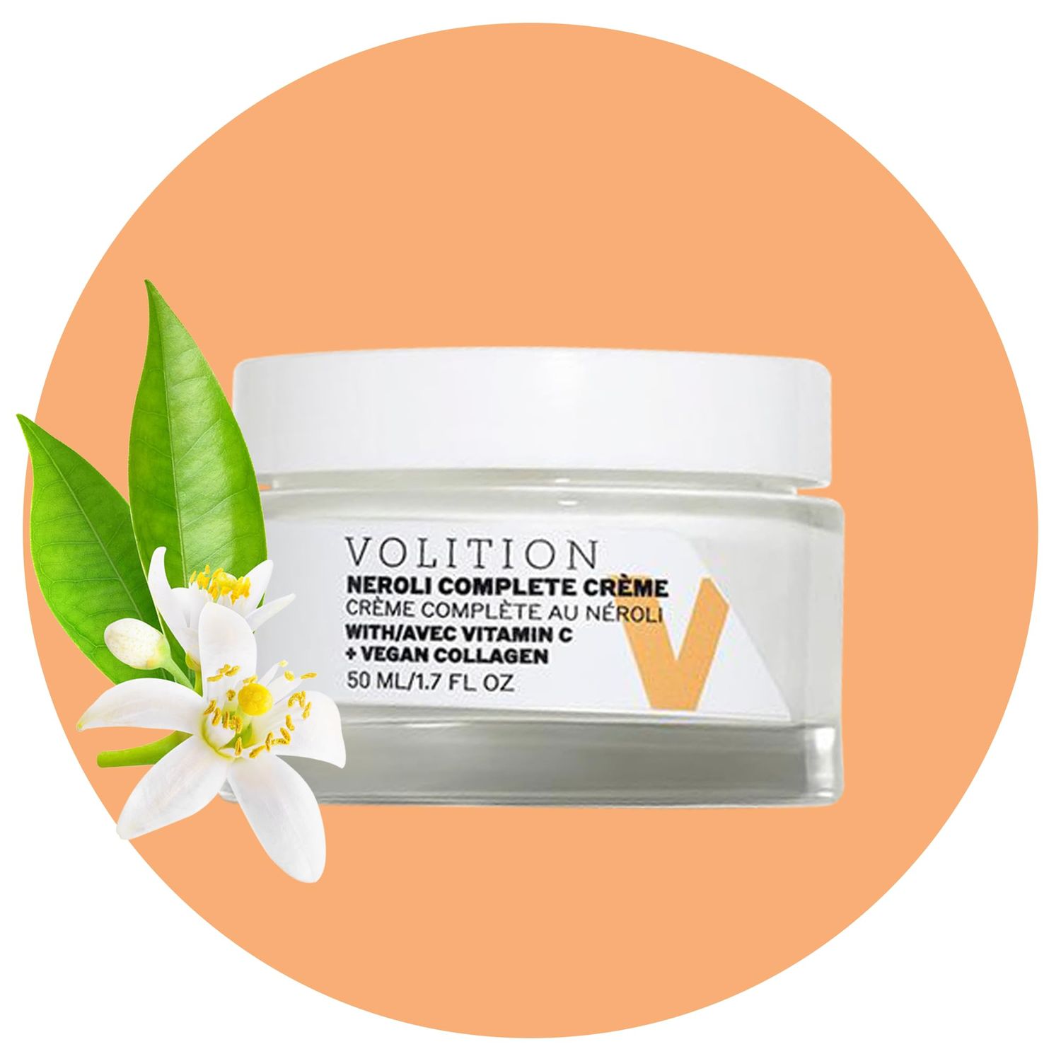 Volition Beauty Neroli Complete Cr me with Vitamin C Collagen Amino Acids 50 ml1.7oz - Age-Defies, Rebalances, Soothes