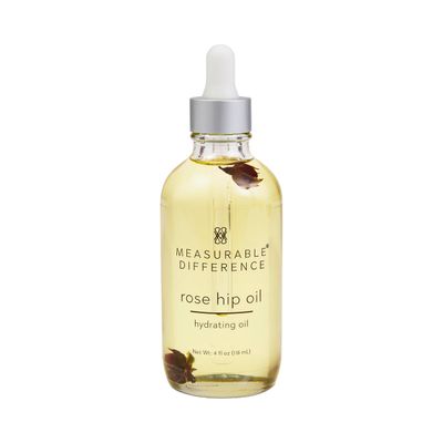 Measurable Difference Rosehip Oil for Face Body Blend with Olive oil Aloe Vera Face Moisturizer for Anti-Aging, Fine Lines Improves Skin Tone Fades Scars 4 oz