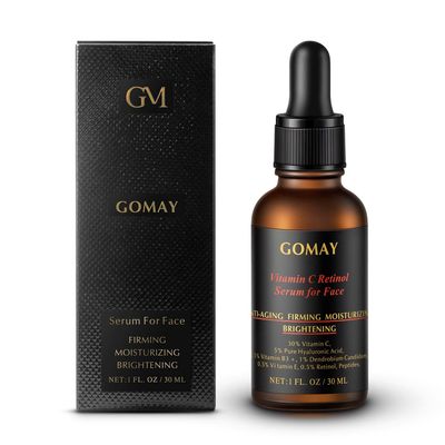 GO MAY Face Brightening Serum 30 Vitamin C Serum Anti-aging Serum for Face Prevention of Future Dark Spots 1Fl.Oz