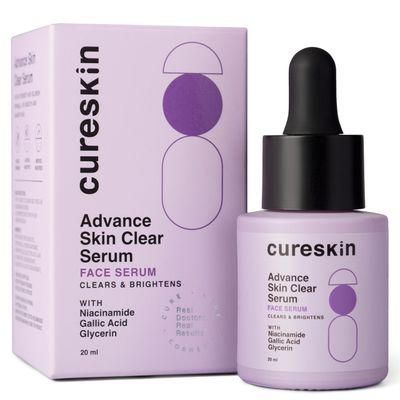 Cureskin Advance Skin Clear Niacinamide Face Serum Serum for Acne and Dark Spots Acne Scars Removal Serum
