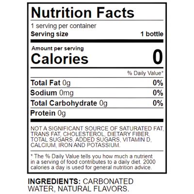 Wellsley Farms Seltzer Variety Pack, 24 ct.20 oz.