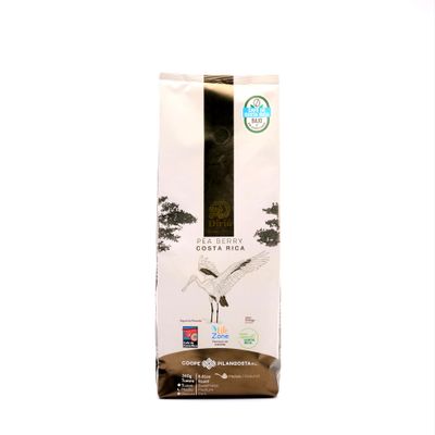 Diri Peaberry - Costa Rican Specialty Coffee - 100 Arabica Ground - Rare Intensely Flavorful with Caramel Chocolate Light Acidity - Harvested in Blue Zone Nicoya 12oz