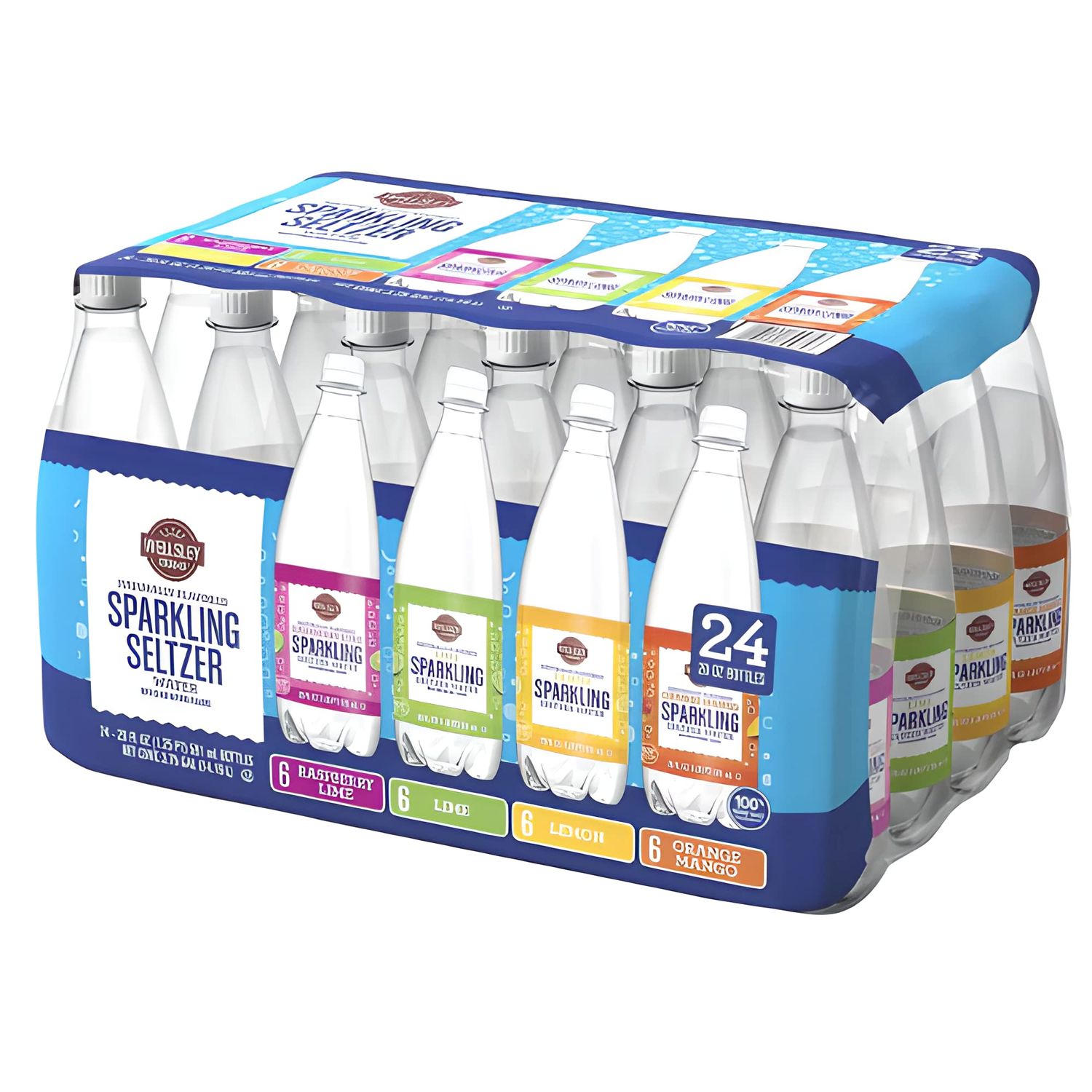 Wellsley Farms Seltzer Variety Pack, 24 ct.20 oz.