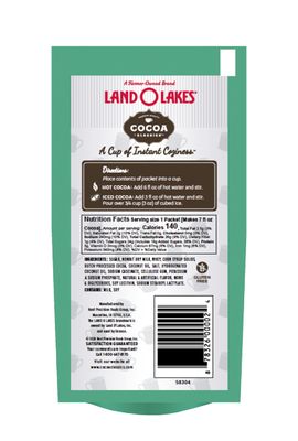 Land O Lakes Cocoa Classics, Mint Chocolate Hot Cocoa Mix, 1.25-Ounce Packets (Pack of 36)