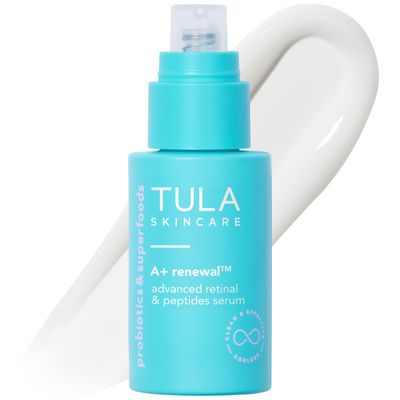TULA Skin Care A Renewal Advanced Retinal Peptides Serum - Nightly Facial Serum, Boosts Radiance and Hydrates, 1.01 Fl. oz.