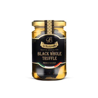 La Rustichella - Whole Black Truffles - 100 Made in Italy Vegan, Gluten-Free, Cholesterol-Free (3,52 oz (100 gr))