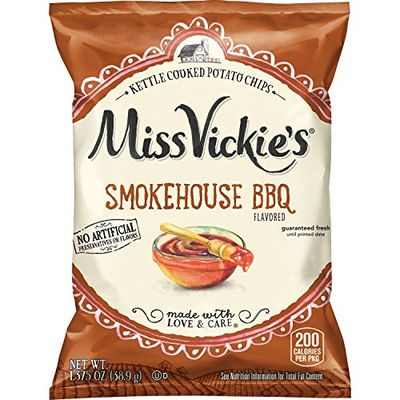 Miss Vickie&#39;s Flavored Potato Chips, Smokehouse BBQ, 28 Count