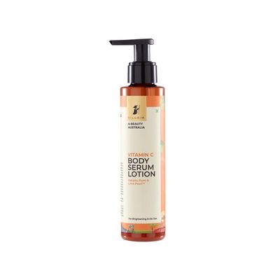 Pilgrim Vitamin C Body Serum Lotion with Kakadu Plum Lime Pearl Hydrating Nourishing Body Moisturizer for Smooth, Radiant-Looking Skin Non-Sticky, Vegan 5.07 Fl Oz (150ml)