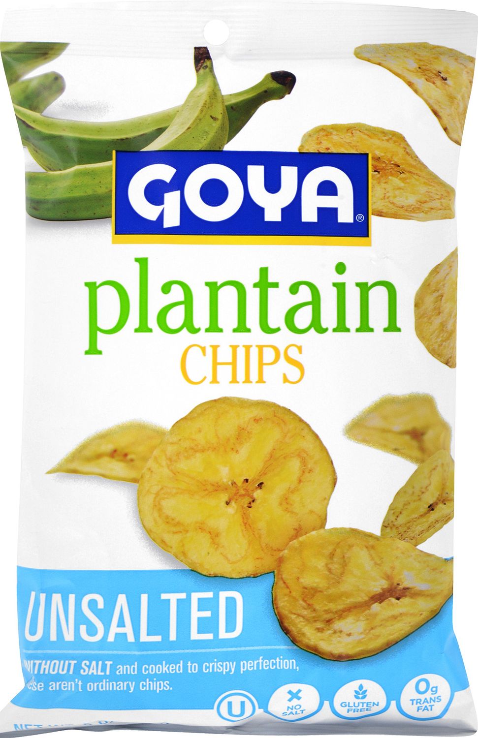 Goya Plantain Chips With No Salt, 5 Ounce