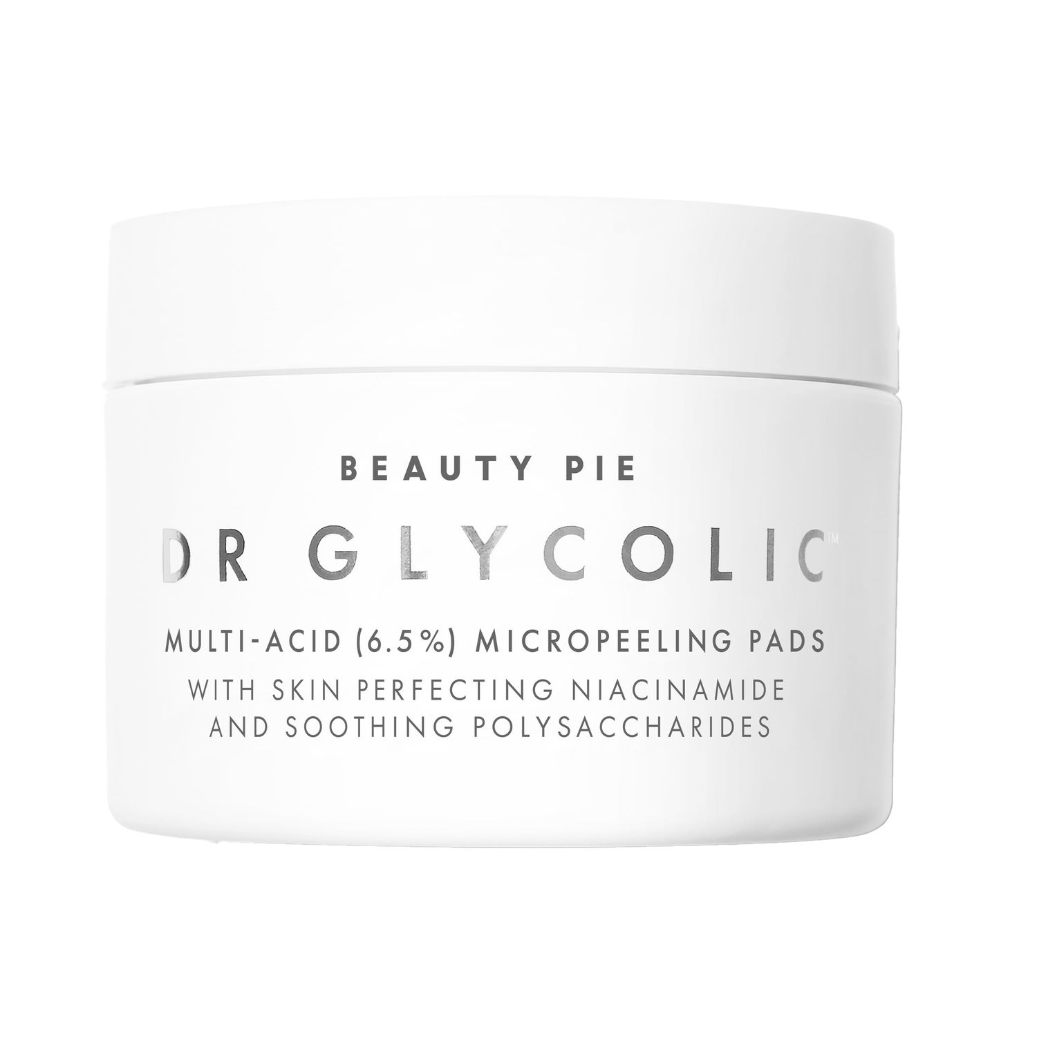 Beauty Pie Dr Glycolic Multi-Acid (6.5) Micropeeling Glycolic Acid Pads For Exfoliating Anti-Aging Benefits