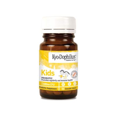 Kyo-Dophilius Kids Probiotic, Promotes Regularity and Immune Health, 60 tablets (Packaging may vary)