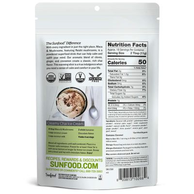 Sunfood Maca Mushrooms, Organic 7 oz