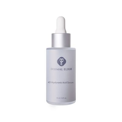 Dermal Elixir 4D Hyaluronic Acid Serum 40ml Anti Aging Wrinkle; Boost Skin Collagen; All skin type
