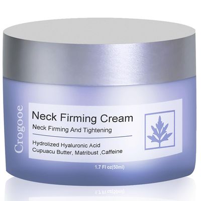 Neck Firming Tightening Cream, with Hyaluronic Acid Aloe Vera, Anti-Aging Collagen Booster for Sagging Skin, Visible Lift, Hydration Youthful Glow, Neck Cream (1.7 Fl Oz (Pack of 1), Vanilla)