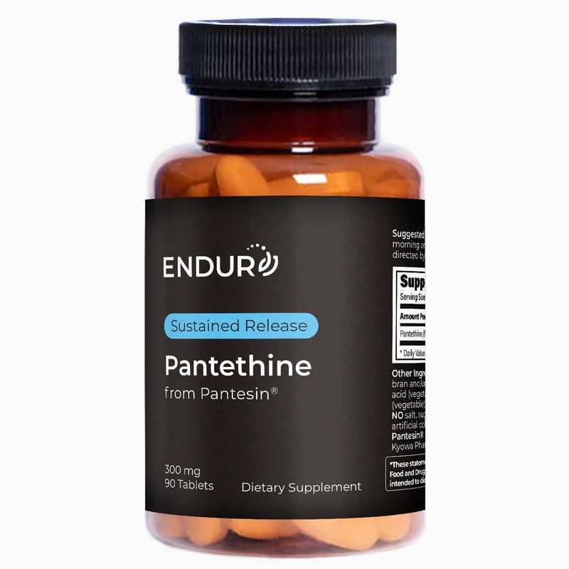 Pantethine from Pantesin, 300mg Sustained Release, 90 Tablets, Endurance Products Company