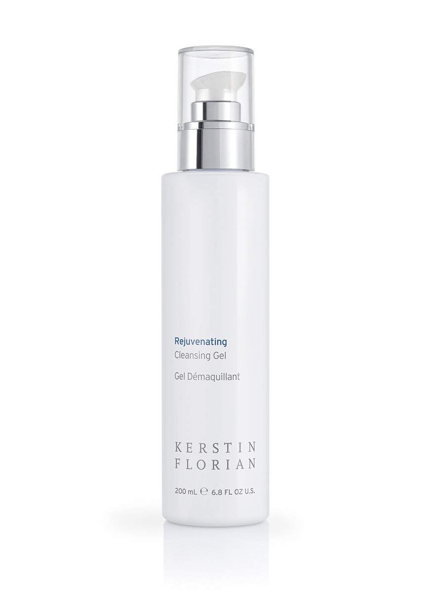 Kerstin Florian Rejuvenating Cleansing Gel Gentle Face Wash and Makeup Remover for All Skin Types (6.8 fl oz)
