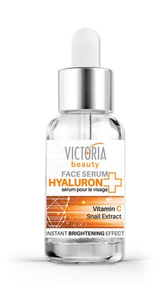 Victoria Beauty Hyaluron Brightening Face Serum with Hyaluronic Acid and Vitamin C - The Best Anti-Aging and Anti-Wrinkle Moisturizer, 20ml