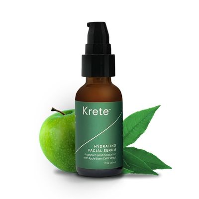 KRETE 30-Seconds Hydrating Facial Serum for Men - Helps with the Appearance of Aging, Wrinkles, Eye Bags, Redness - Moisturize, Smooth, Hydrate, Protect Your Skin - Oil-Free, All Skin Types