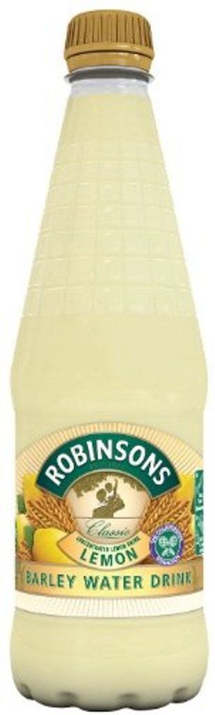 Robinson&#39;s Barley Water, Lemon, 33.8 Ounce Bottles