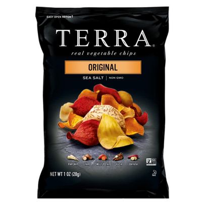 TERRA Vegetable Chips, Original, 1 Ounce (Pack of 6)