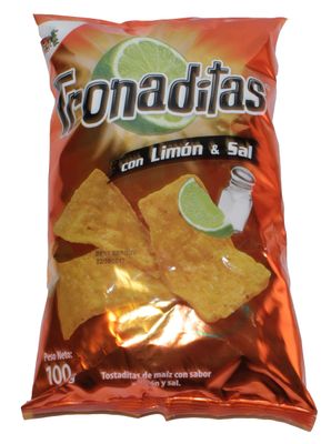 Tronaditas Con Limon Y Sal Chips 100g From Costa Rica (Pack of 3)