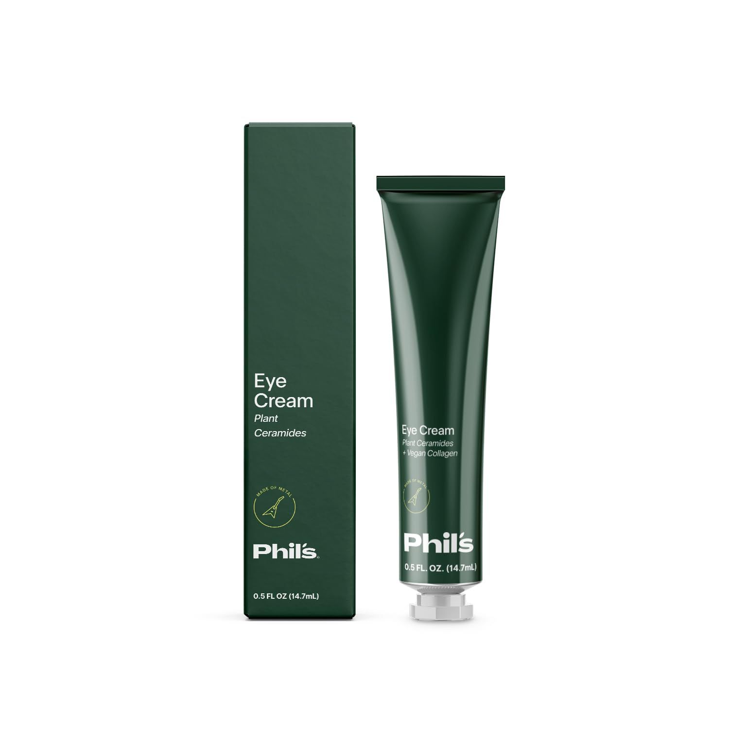 Phils Eye Cream with Vegan Collagen Ceramides; .5 fl oz.