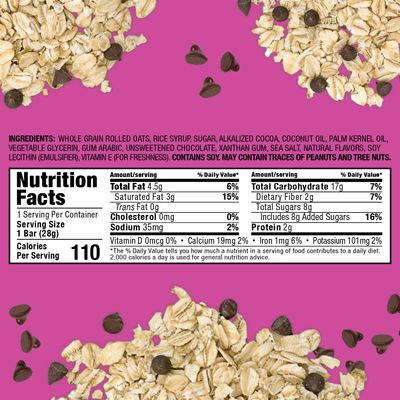 Bobo's Dipp d Bars (30 ct Case) (Chocolate with Dark Chocolate)