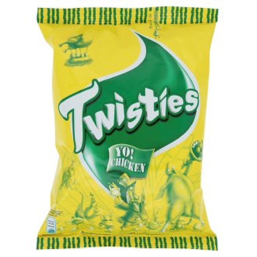 Generic Twisties Corn Snacks Roast Chicken Flavour 3 Packs x 60g, 2.12 Ounce (Pack of 1)