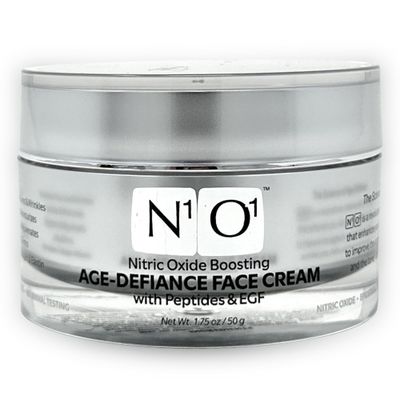 N1O1 Moisturizer Face Cream - Day Night Face Moisturizer with Nitric Oxide, Peptide Complex, Epidermal Growth Factor - Tightening Firming Skin Care Products for Wrinkles, Dark Spots - 1.75 oz.